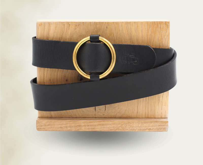 Ceinture colorée boucle ronde Olga