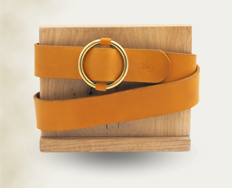 Ceinture colorée boucle ronde Olga