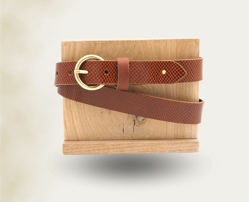 Ceinture lézard Clarisse