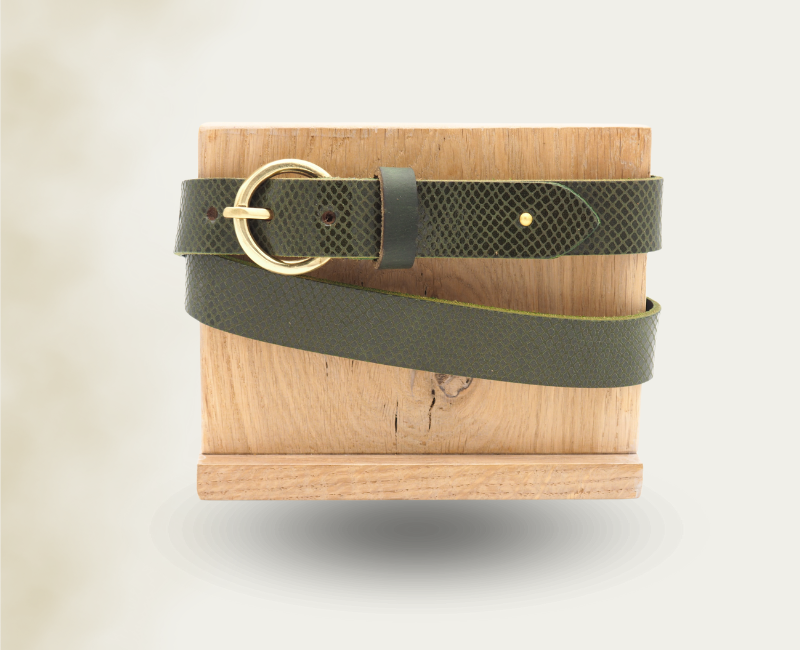 Ceinture lézard Clarisse
