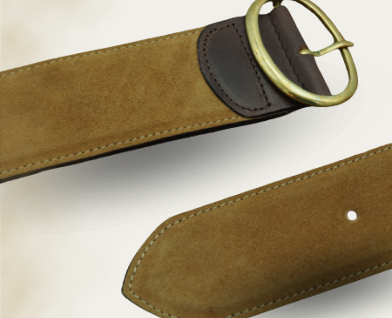 Grosse ceinture en suède Léonne