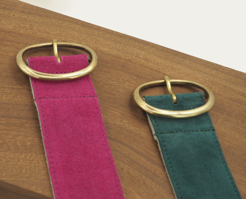 Grosse ceinture en suède Léonne