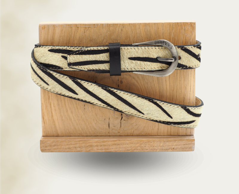 Ceinture Savane Zèbre