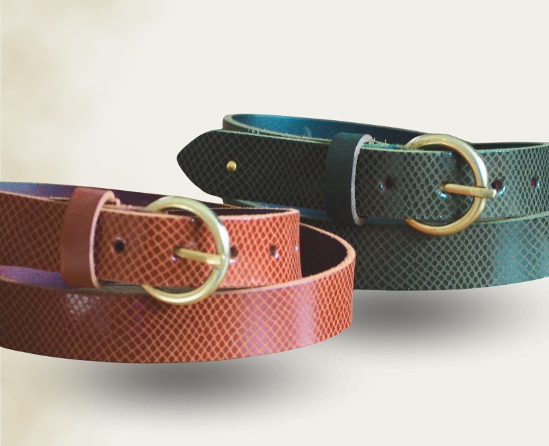 Ceinture lézard Clarisse