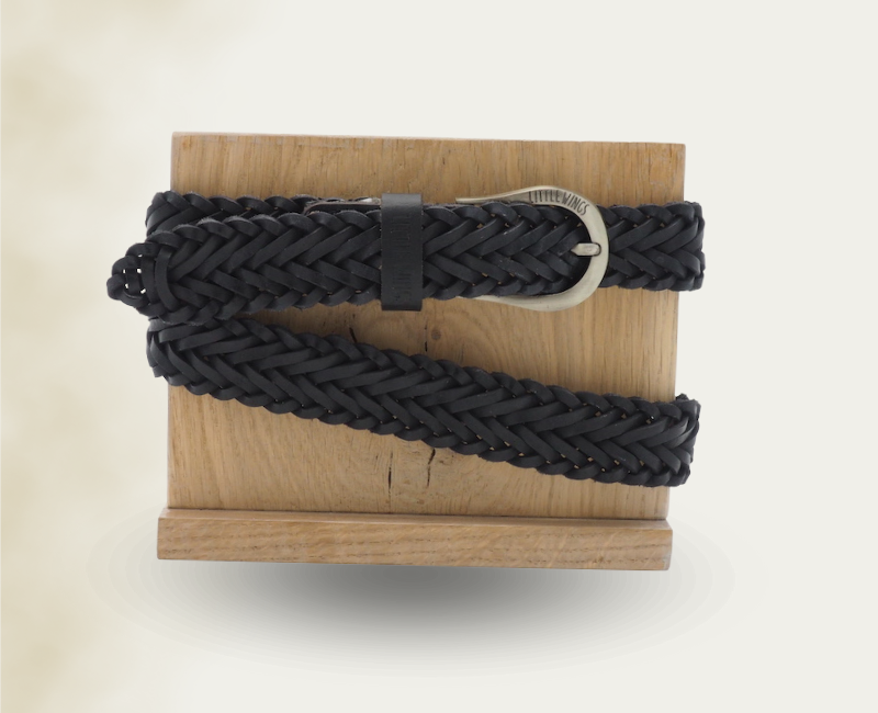 Fine ceinture tressée Hippie