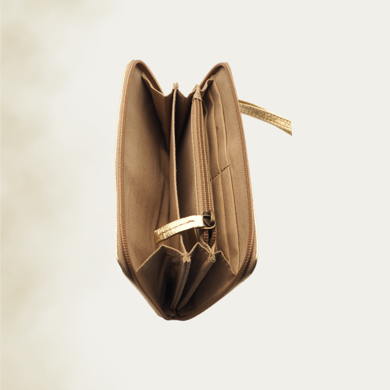 PORTEFEUILLE MÉTALLISÉ KATELL