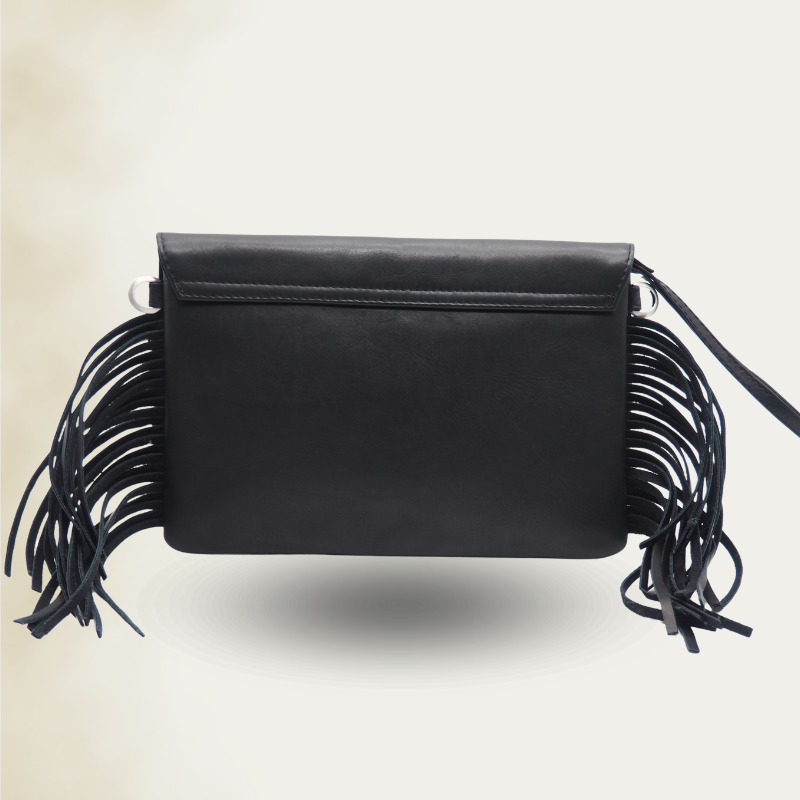 POCHETTE À FRANGES DONA