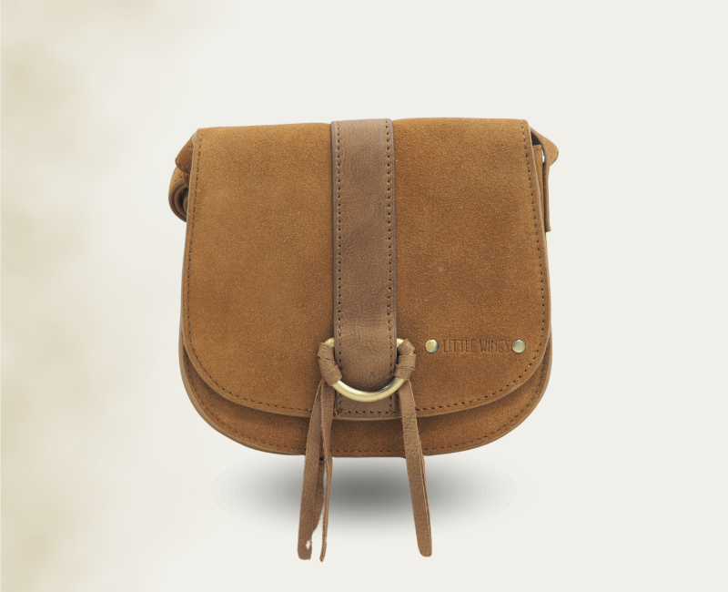 Sac à main en suède Charlotte