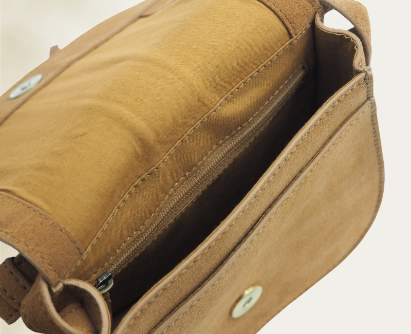 Sac à main en suède Charlotte