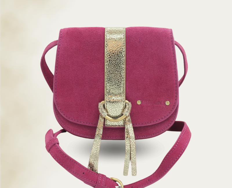 Sac à main en suède Charlotte