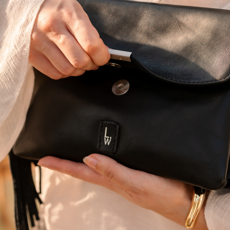 POCHETTE À FRANGES DONA