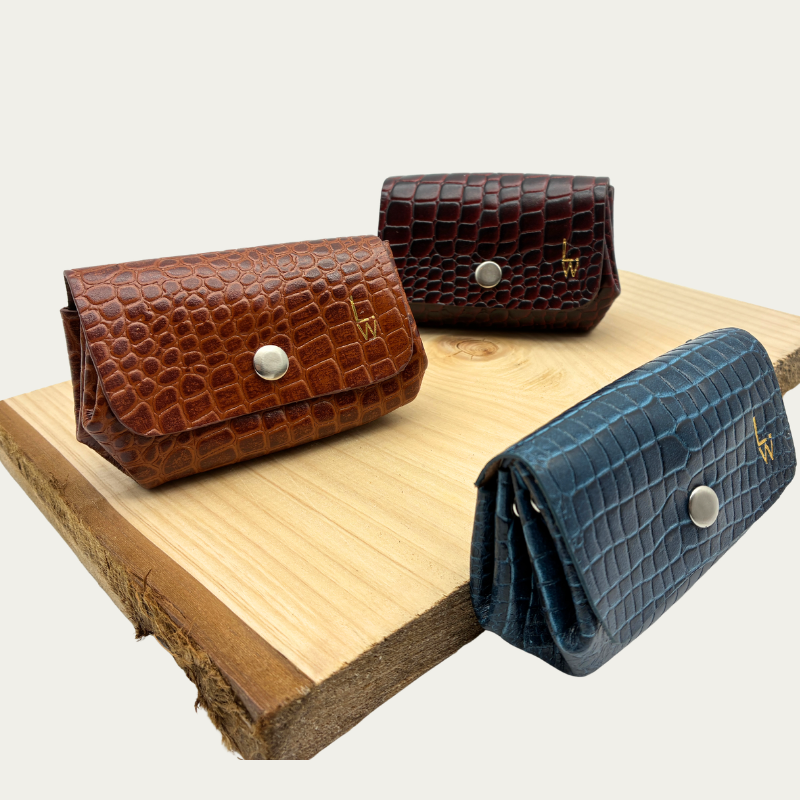 BOURSE CROCO LÉONIE
