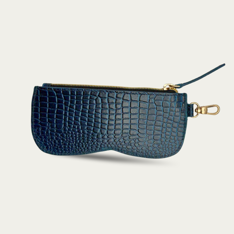 ÉTUI À LUNETTES CROCO SOSO