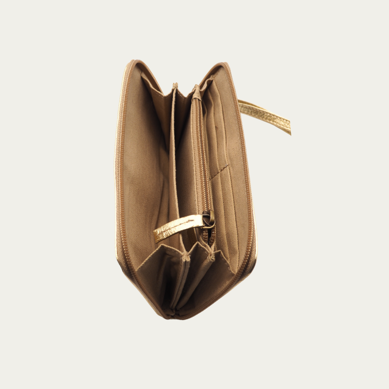 PORTEFEUILLE MÉTALLISÉ KATELL