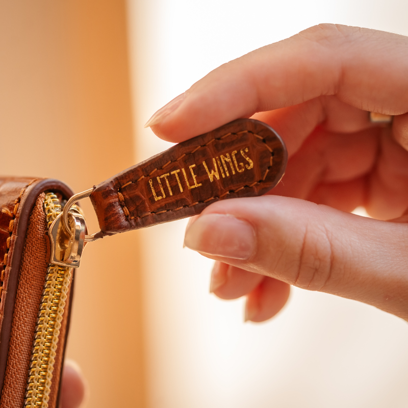 PORTE-MONNAIE CROCO VALENTINE