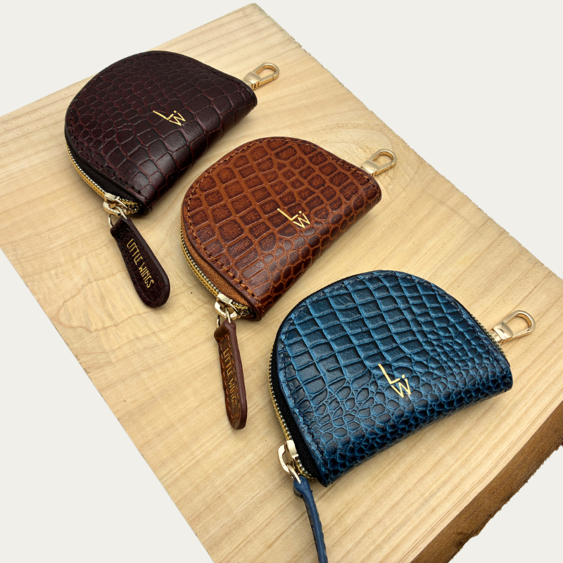 PORTE-MONNAIE CROCO BOBBY