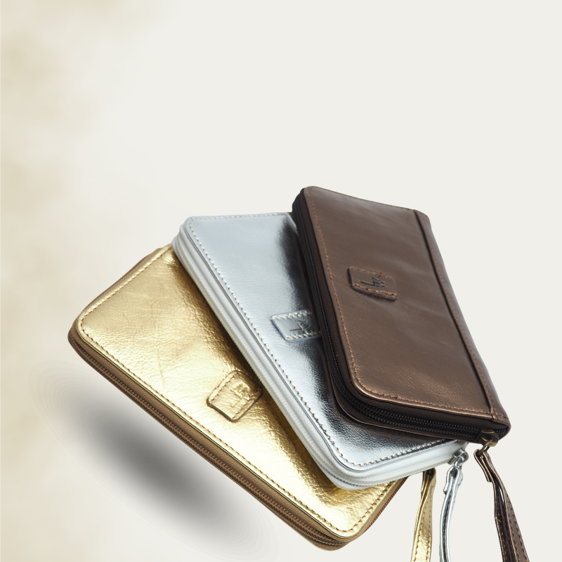 PORTEFEUILLE MÉTALLISÉ KATELL
