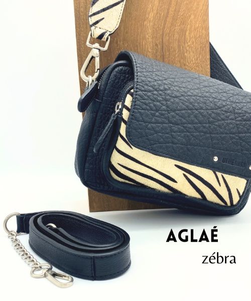 Aglaé Zébra| Little Wings Maroquinerie